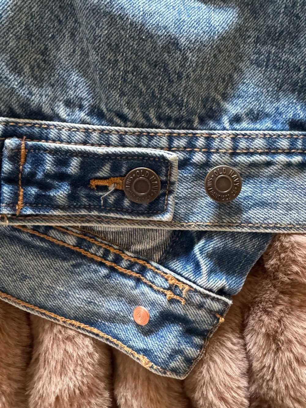 Old Navy Light Blue Boyfriend Denim Jacket - Picture 7 of 7